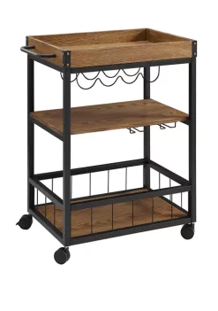 Linon Home Décor Products Fallin Kitchen Cart