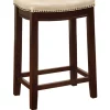 Linon Home Décor Products Dallas Jute Counter Stool