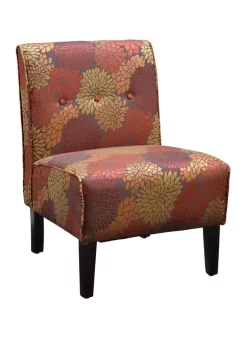 Linon Home Décor Products Aliza Harvest Accent Chair