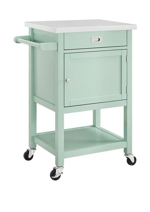 Linon Home Décor Products Davis Apartment Cart 1 Linon Home Décor Products Davis Apartment Cart