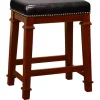 Linon Home Décor Products Ashford Backless Counter Stool