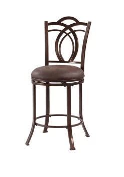 Linon Home Décor Products Houston Metal Counter Stool