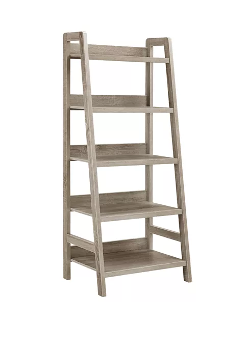 Linon Home Décor Products Tinsley Ladder Bookcase 1 Linon Home Décor Products Tinsley Ladder Bookcase