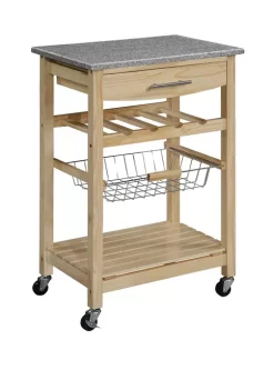 Linon Home Décor Products Pruitt Antique Double Door Cabinet