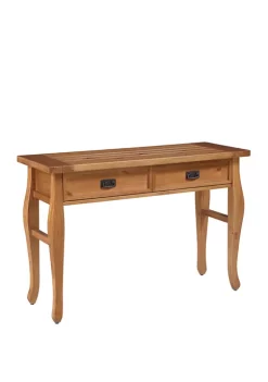 Linon Home Décor Products Diego Console Table Antique Finish