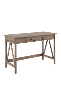 Linon Home Décor Products Larson Driftwood Desk