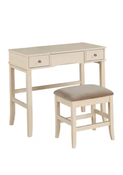 Linon Home Décor Products Shelley Vanity Set