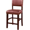 Linon Home Décor Products Sedona Red Counter Stool