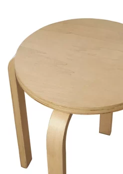 Linon Home Décor Products Mercer Natural Bentwood Stool Set -Kiera Sales Store Belk 425