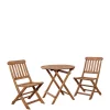 Linon Home Décor Products Pier Teak Catalan Café Set