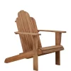 Linon Home Décor Products Villa Teak Adirondack Chair