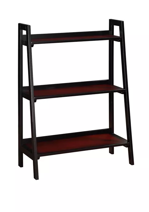 Linon Home Décor Products Reid Three Shelf Bookcase 3 Linon Home Décor Products Reid Three Shelf Bookcase - Image 3